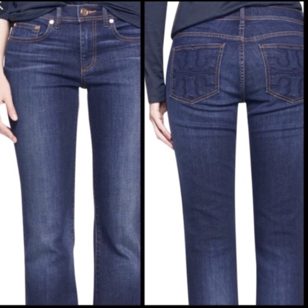 Tory Burch the Classic Boot cut jeans